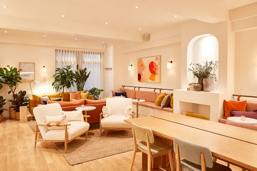 The Lounge at The Hearth coworking space