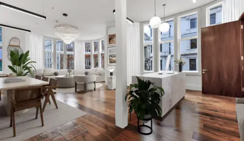 Reception at 3 Wimpole Street office space