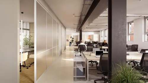 Office space at Topham Works, Farringdon, London