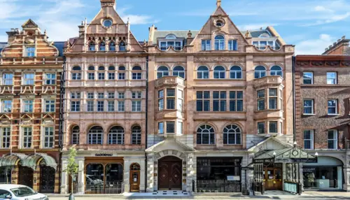 Exterior of 36 - 38 Wigmore Street office space 