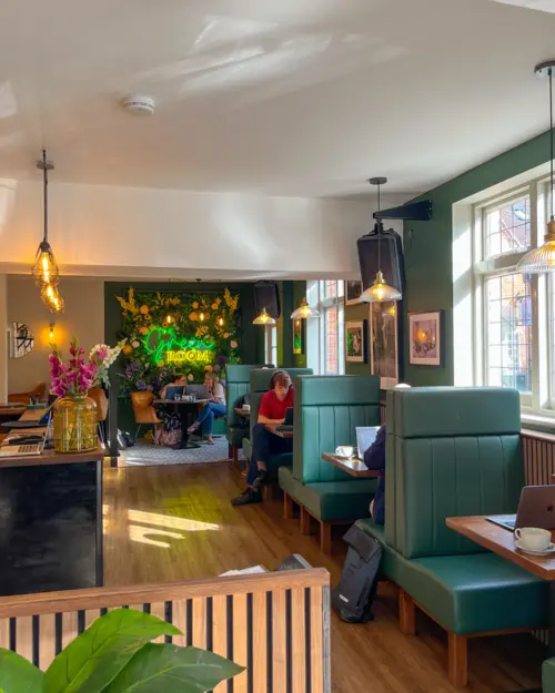 The Green Room coworking space