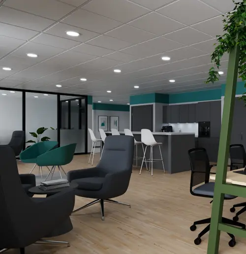 Hexagon House coworking space